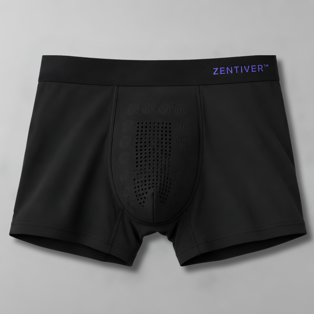 🔥 HOT SUMMER SALE 60% OFF 🔥 Zentiver™ Ice-Cool Leakproof AirModal Boxers – Stay Dry, Cool & Confident ❄️