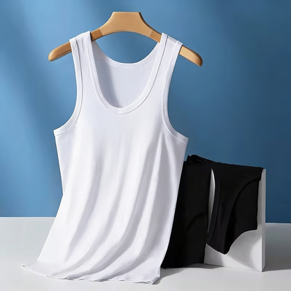 ZENTIVER™ Bamboo Fiber Cooling Tank Top For Men