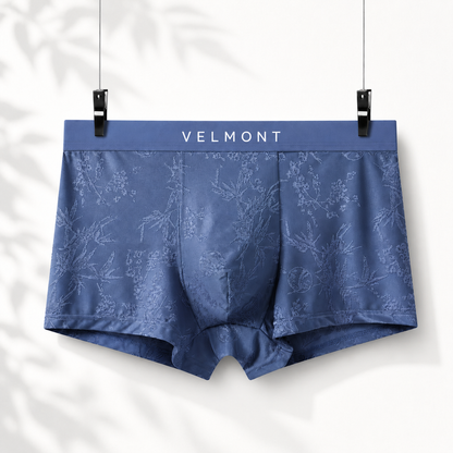 🌊 LAST DEAL 70% OFF ❄ Velmont™ Premium Leakproof Ice Silk Jacquard Men's Boxer