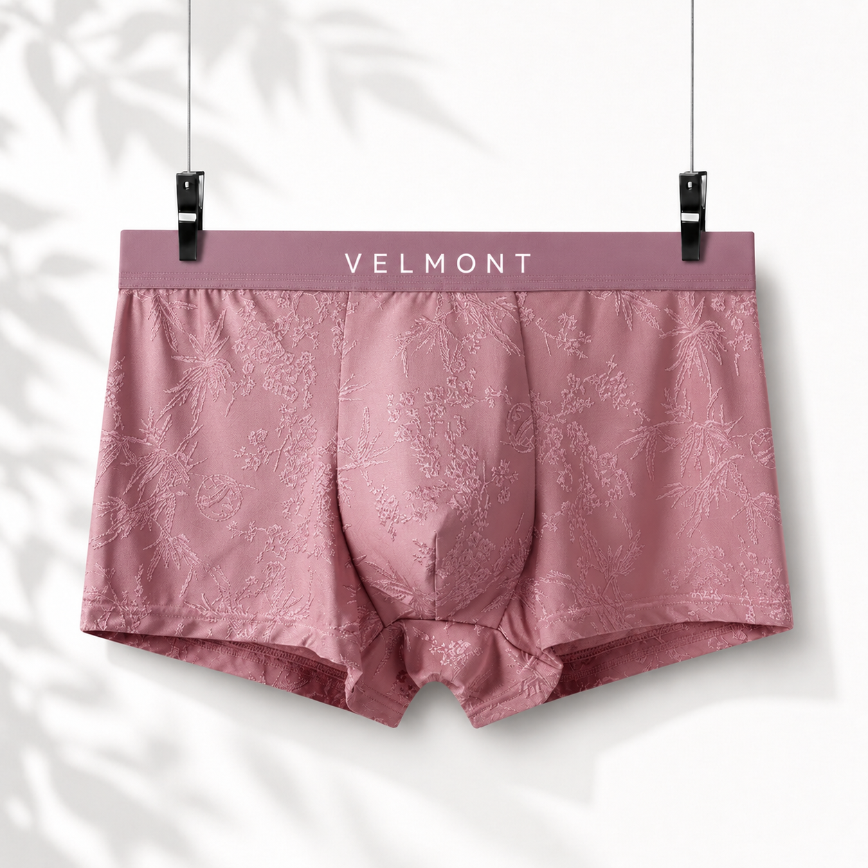 🌊 LAST DEAL 70% OFF ❄ Velmont™ Premium Leakproof Ice Silk Jacquard Men's Boxer