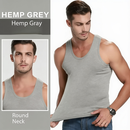 ZENTIVER™ Bamboo Fiber Cooling Tank Top For Men