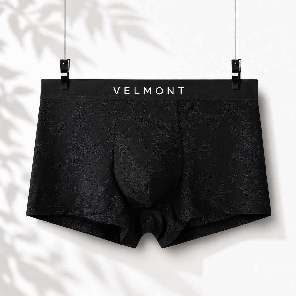 🌊 LAST DEAL 70% OFF ❄ Velmont™ Premium Leakproof Ice Silk Jacquard Men's Boxer