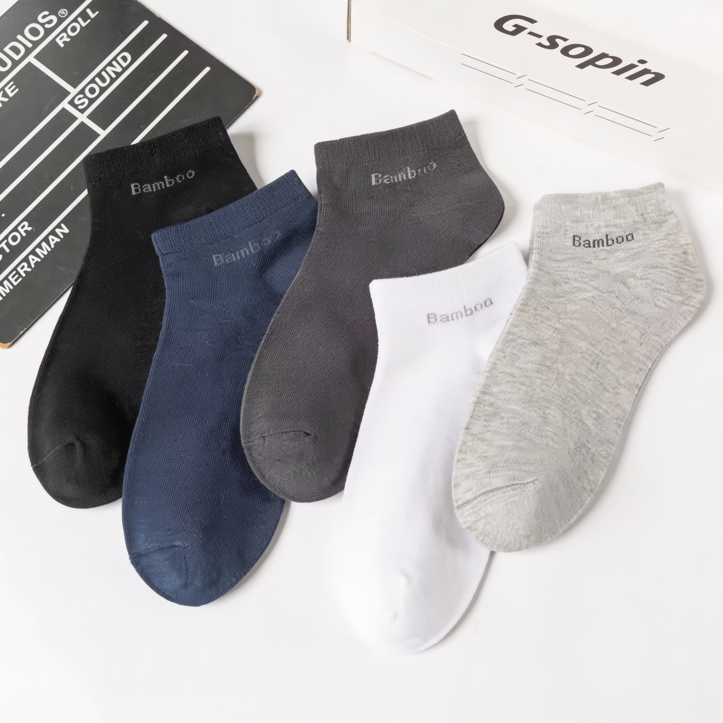 ZENTIVER™ Men's Bamboo Fiber Anti-Bacterial Socks