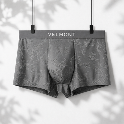 🌊 LAST DEAL 70% OFF ❄ Velmont™ Premium Leakproof Ice Silk Jacquard Men's Boxer