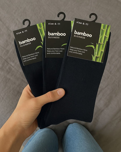 ZENTIVER™ Men's Bamboo Fiber Anti-Bacterial Socks