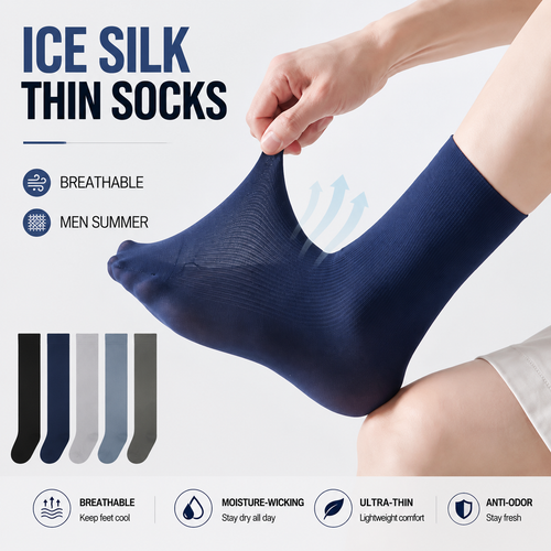 ZENTIVER™ IceSilk Cooling Socks