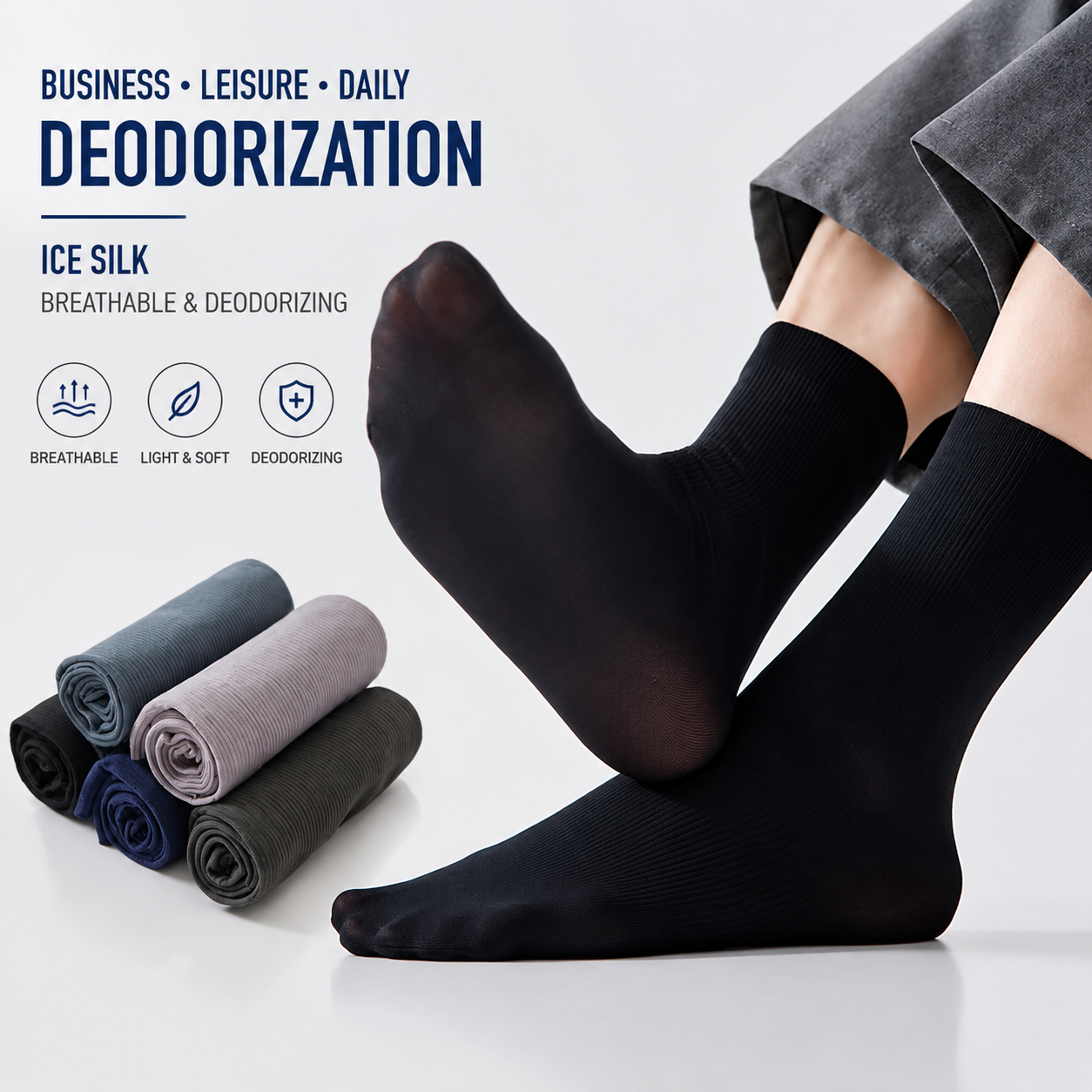 ZENTIVER™ IceSilk Cooling Socks