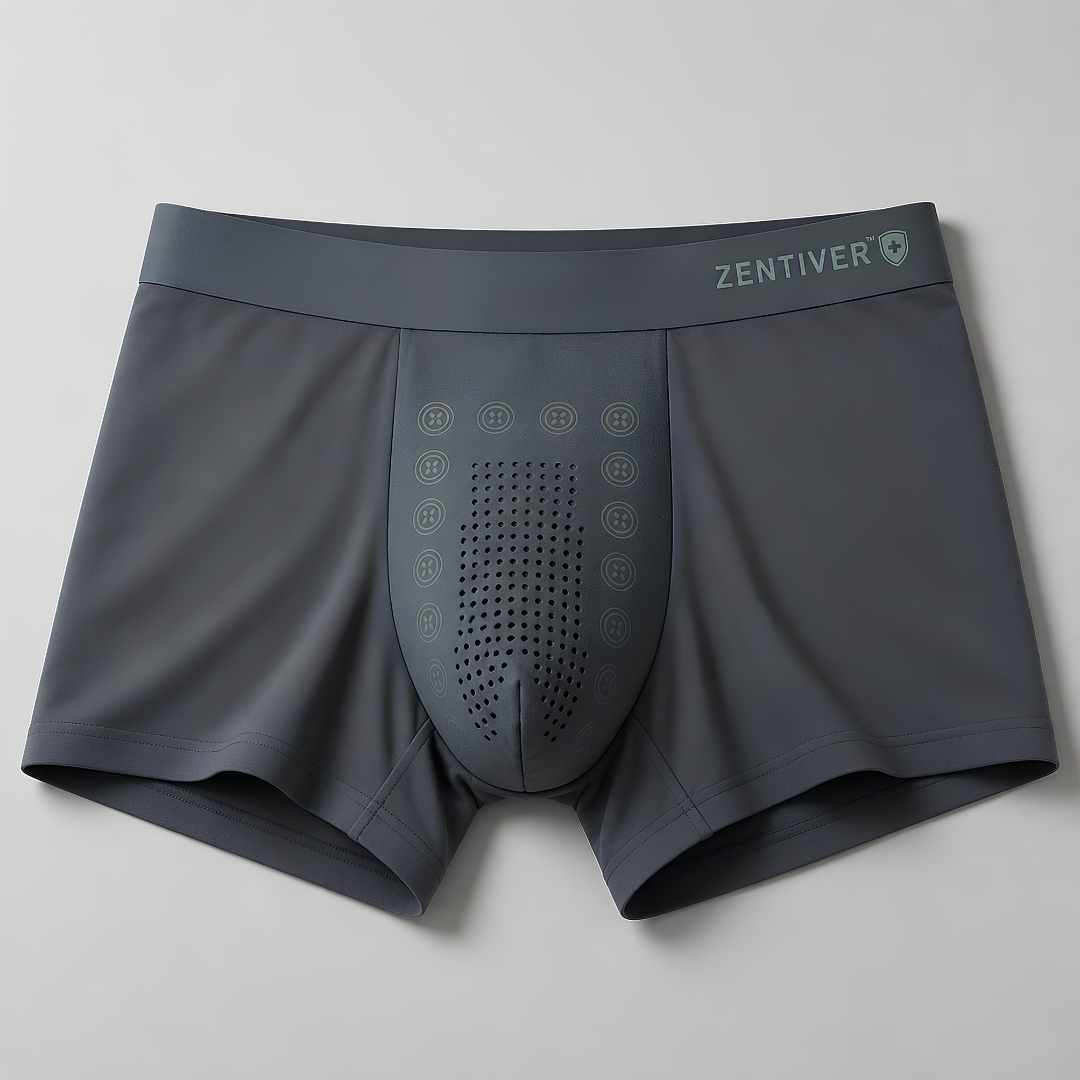 🔥 HOT SUMMER SALE 60% OFF 🔥 Zentiver™ Ice-Cool Leakproof AirModal Boxers – Stay Dry, Cool & Confident ❄️