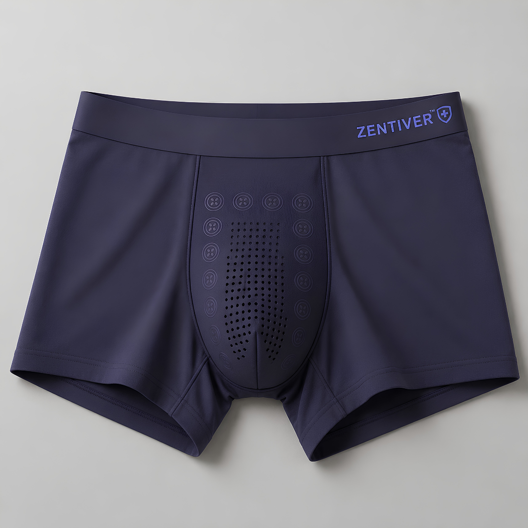 🔥 HOT SUMMER SALE 60% OFF 🔥 Zentiver™ Ice-Cool Leakproof AirModal Boxers – Stay Dry, Cool & Confident ❄️