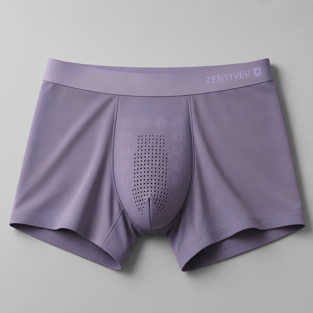 🔥 HOT SUMMER SALE 60% OFF 🔥 Zentiver™ Ice-Cool Leakproof AirModal Boxers – Stay Dry, Cool & Confident ❄️