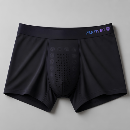 🔥 HOT SUMMER SALE 60% OFF 🔥 Zentiver™ Ice-Cool Leakproof AirModal Boxers – Stay Dry, Cool & Confident ❄️