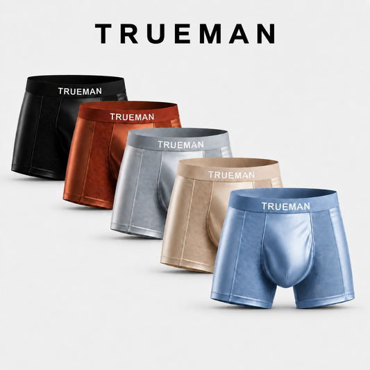 2026 UPGRADED - 60% OFF 💎 TRUEMAN™ Premium Leakproof Bamboo Ice Silk Boxer