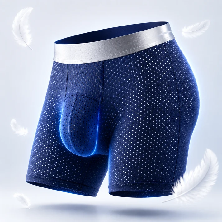 🔥 NEW UPGRADED - 60% OFF 🔥 AirFlex™ Premium Leakproof 3D Pouch Support Men's Boxer